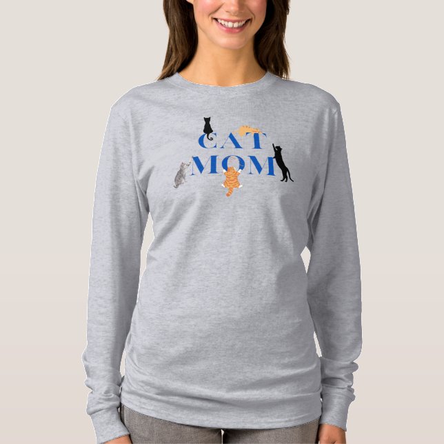 Cat Mum T-Shirt (Front)