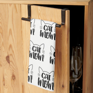 Cat Mum   Tea Towel