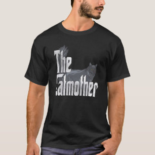 Cat Mum The Catmother Crazy Cat Mother Kitty Mummy T-Shirt