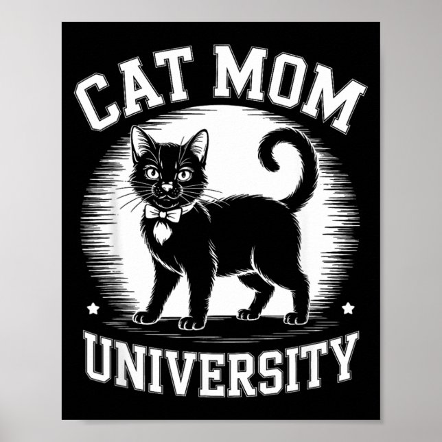 Cat Mum University Poster (Front)
