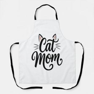 Cat Mum Whiskers and Ears Apron
