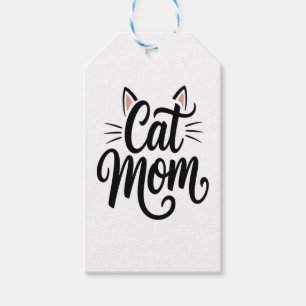 Cat Mum Whiskers and Ears Gift Tags