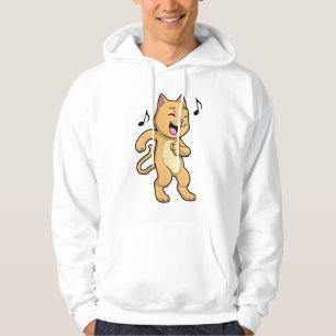 Cat Music Dance Hoodie