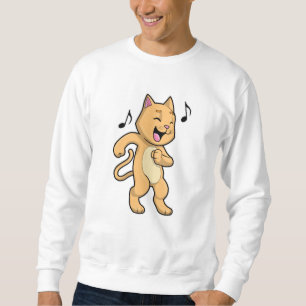 Cat Music Dance Sweatshirt