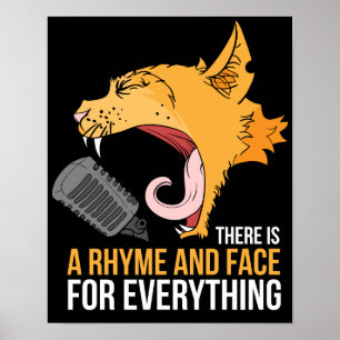 Cat music poster