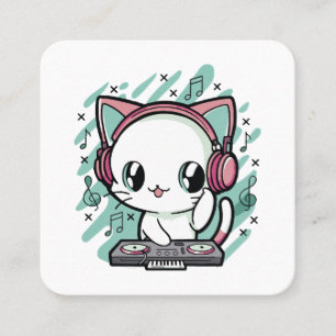 cat music square business card