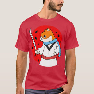 Cat Mythos Bushido Ronin Japanese Samurai (2) T-Shirt