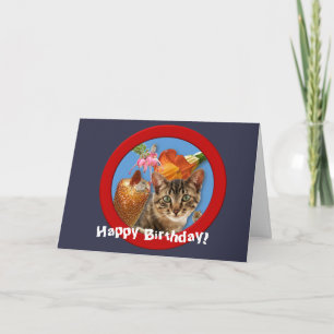 Cat 'n Mouse Birthday Card