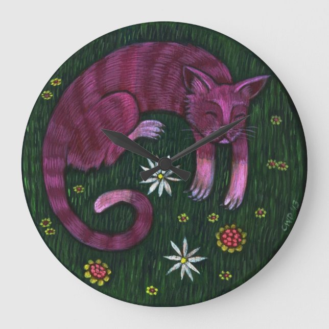 Cat Nap Clock (Front)