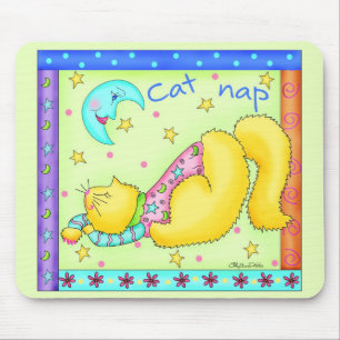Cat Nap Mouse Pad