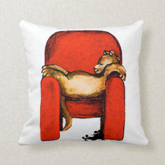 Cat Nap-Original Art by SQ Streater Cushion