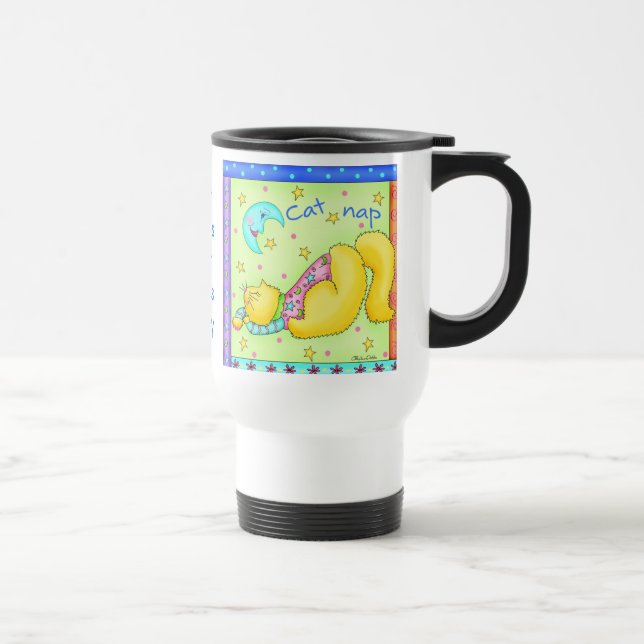 Cat Nap Travel Mug (Right)