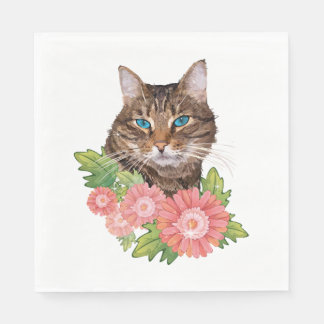 cat                           napkin