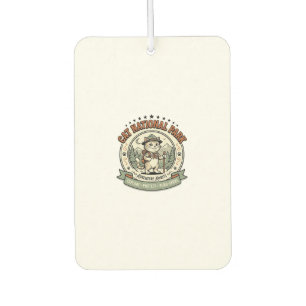 Cat National Park Cat National Park Poster Cat Vin Car Air Freshener