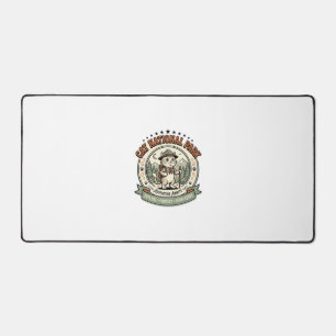 Cat National Park Cat National Park Poster Cat Vin Desk Mat