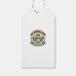 Cat National Park Cat National Park Poster Cat Vin Gift Tags