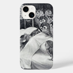 Cat Nightmare Owl Bird, Louis Wain Case-Mate iPhon Case-Mate iPhone 14 Case
