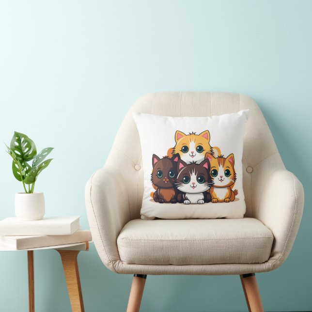 Cat Nip 16x16 Cushion (Chair)