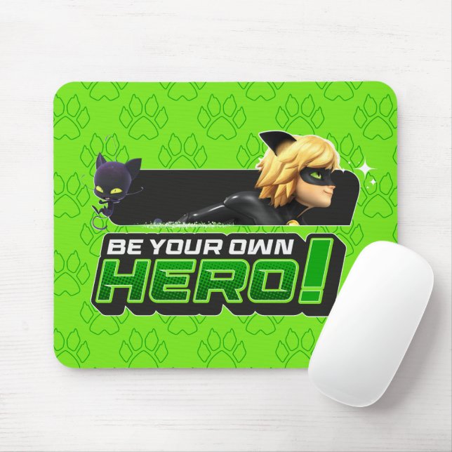 Cat Noir | Be Your Own Hero Mouse Pad (With Mouse)