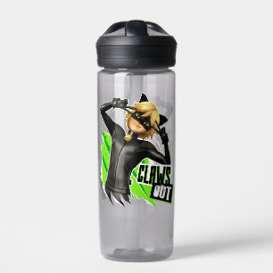 Cat Noir   Claws Out Graphic Water Bottle