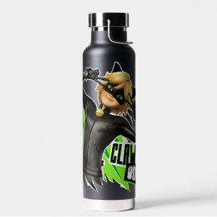 Cat Noir   Claws Out Graphic Water Bottle