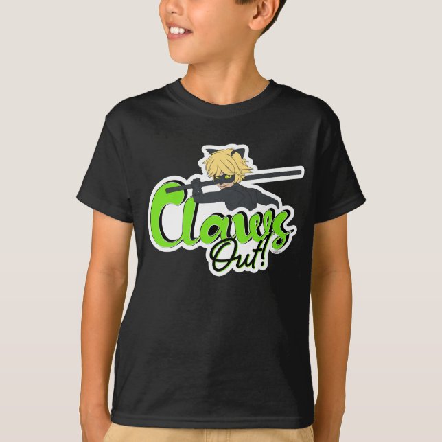 Cat Noir | Claws Out! T-Shirt (Front)