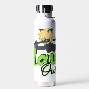 Cat Noir   Claws Out! Water Bottle