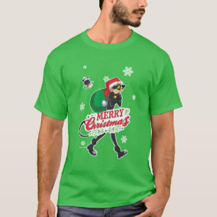 Cat Noir   Merry Christmas T-Shirt