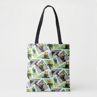 Cat Noir & Plagg Pattern Tote Bag