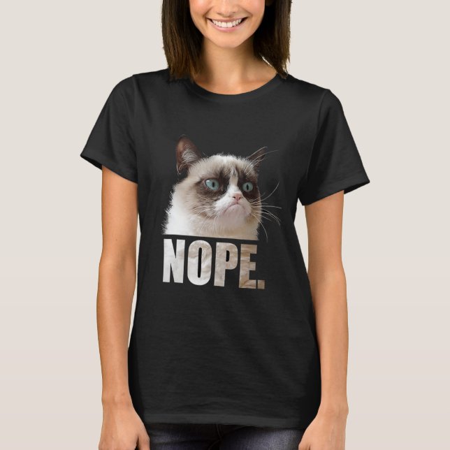Cat Nope T-Shirt (Front)