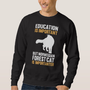 Cat Norwegian Forest Sweatshirt
