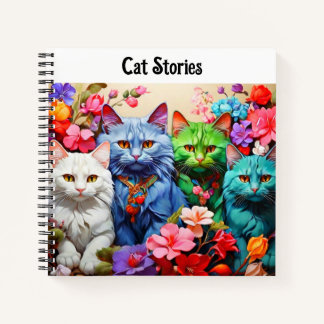 Cat Notebook  for Cat Lovers