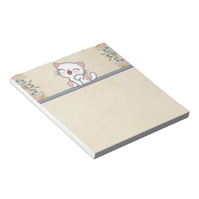 Cat Notepad (Angled)