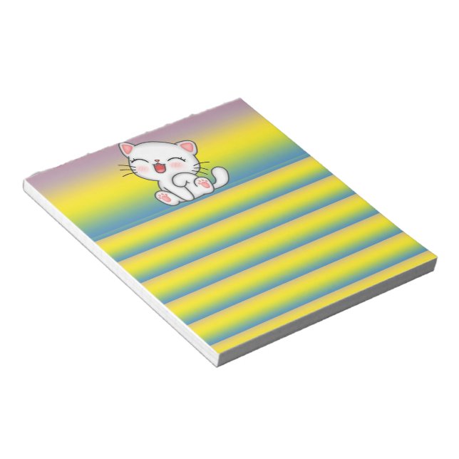 Cat Notepad (Angled)