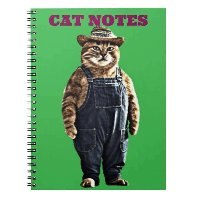 CAT NOTES NOTEBOOK (Front)