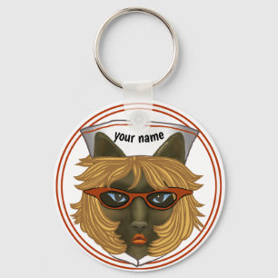 Cat Nurse Key Ring