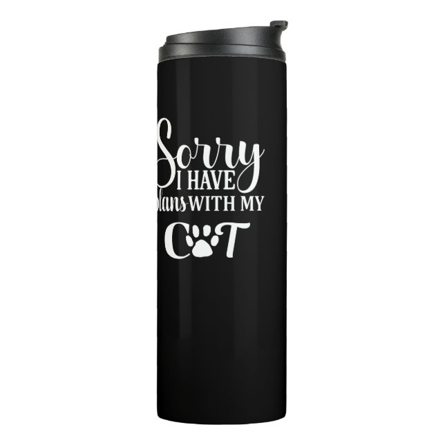  Cat Nutrition Thermal Tumbler (Rotated Left)