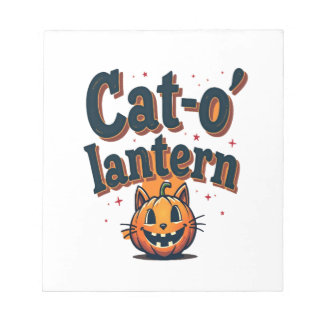 Cat-o'-lantern Notepad