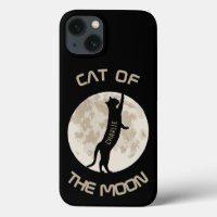 Cat Of The Moon Personalize name