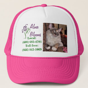 Cat on a hat... trucker hat