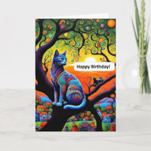 Cat on branch