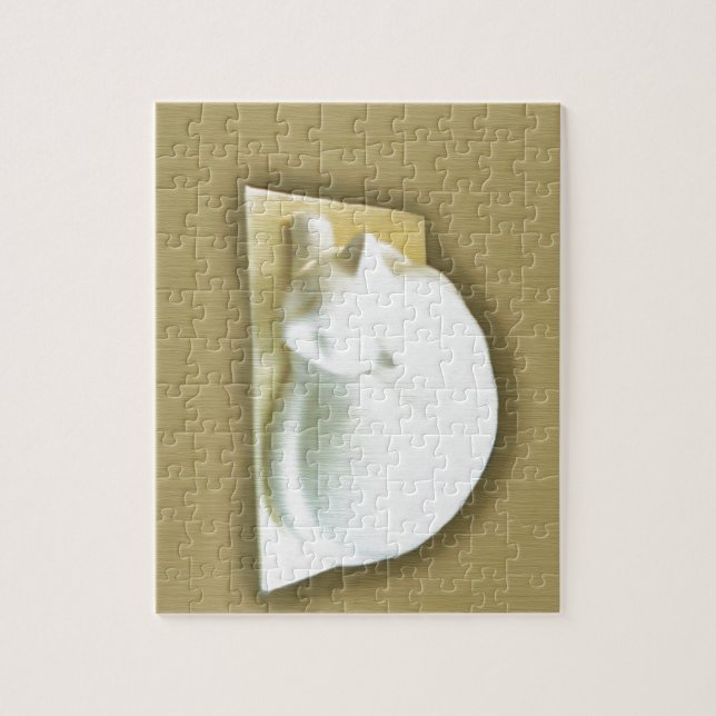 Cat on Gold Box II Jigsaw Puzzle (Vertical)