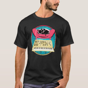 Cat On Synthesizer T-Shirt