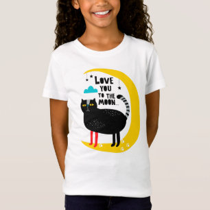 Cat on the moon T-Shirt