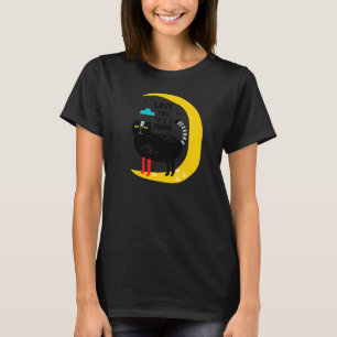 Cat on the moon T-Shirt