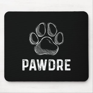 Cat Or Dog Dad Fathers Day Mens Pawdre Gift Mouse Pad