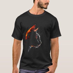 Cat Origami Vector T-Shirt