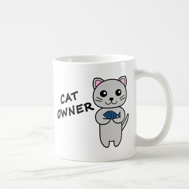 CAT OWNER Coffee Mug (Right)