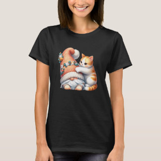 Cat Owner Must Haves With Cuddly Cat Grandpa Gnome T-Shirt