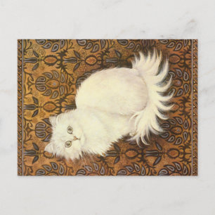 CAT PAINTING POSTCARD